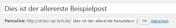 WordPress-SEO: Negativbeispiel für einen Permalink