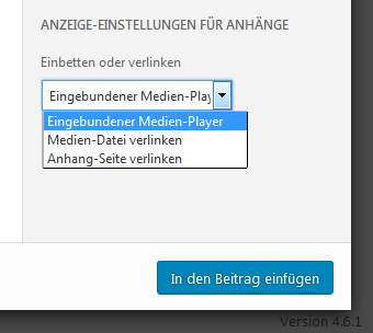 In WordPress ein Video ohne Plug-in aus der Mediathek hochladen