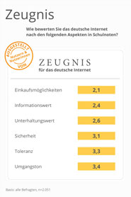 Vorschau Infografik Internetzeugnis