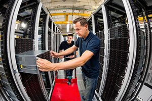 STRATO Rechenzentrum Servereinbau