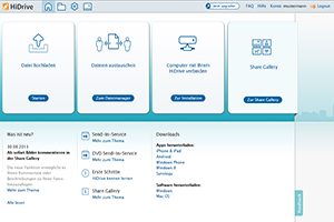 Online-Speicher HiDrive