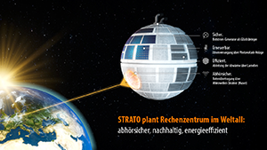 STRATO plant Rechenzentrum im Weltall