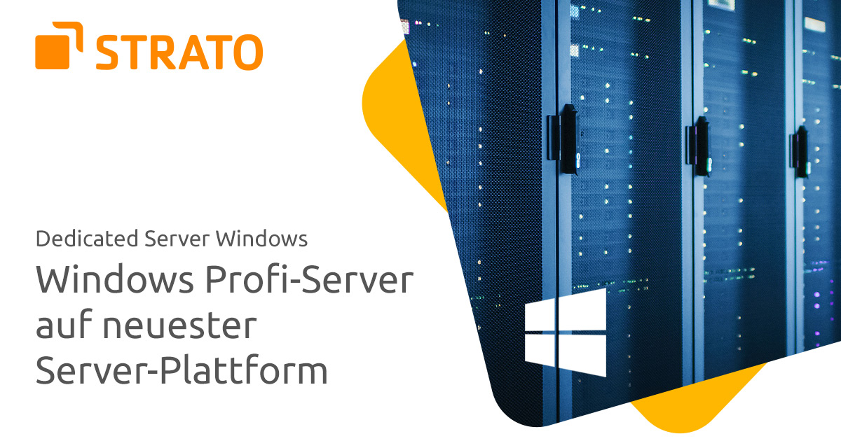 Dedicated Windows Server: Der dedizierte Server bei STRATO