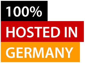 100% Hosted in Germany