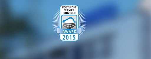 2015 - STRATO bekommt den Hosting & Service Provider Award<