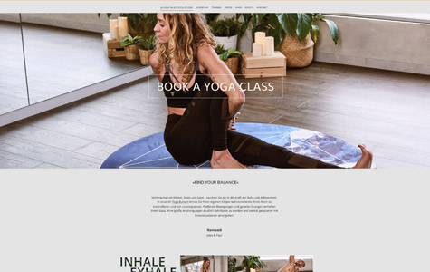 Creative Project – www.strato-demo-yoga.de