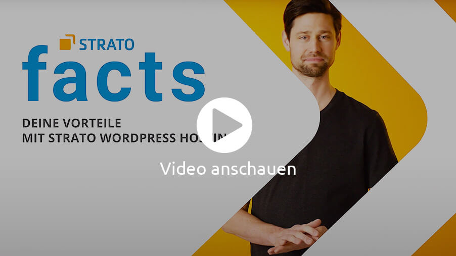 Video: Deine Vorteile mit STRATO WordPress Hosting