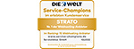 Service-Champion & Nr. 1 im Webhosting 
