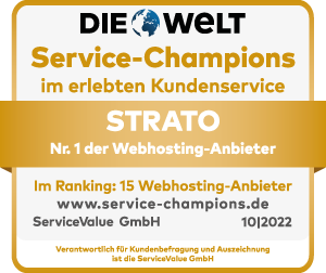 Siegel: Service Champion 2022