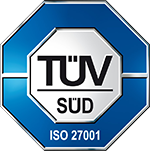 TÜV-zertifizierte Rechenzentren (ISO 27001)