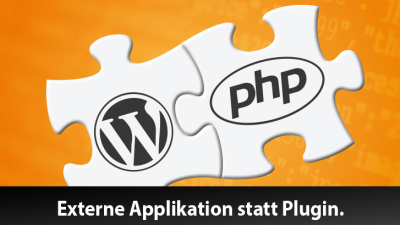 WordPress-Look für statische Seiten und externe PHP-Apps
