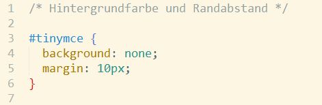 Code für WordPress