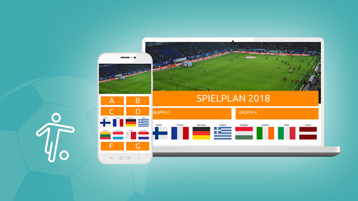 Tabelle, Spielplan und Co. – Fussball.de-Widgets im Homepage-Baukasten