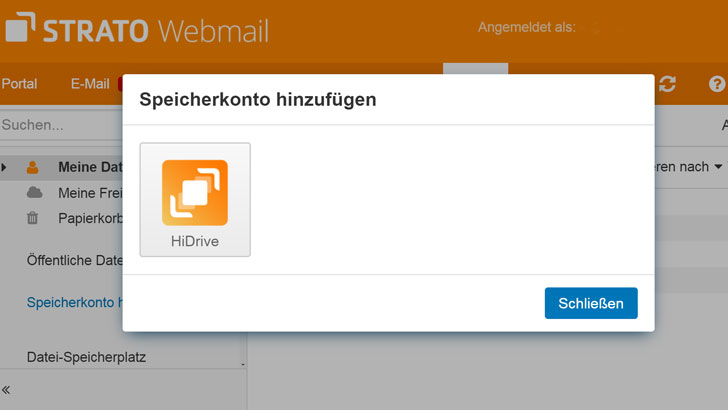 Ohne Umwege: Nutze HiDrive jetzt direkt in Webmail