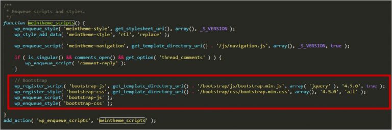 enqueue bootstrap wordpress enqueue bootstrap wordpress