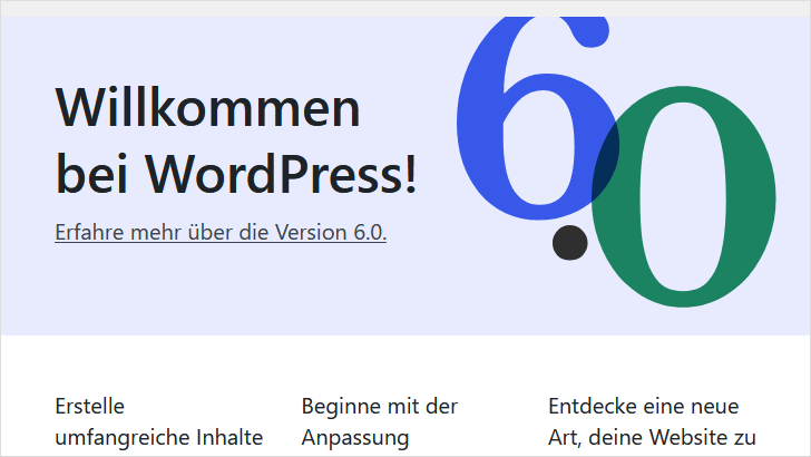 WordPress 6.0: Alles Wichtige zur neuen Version