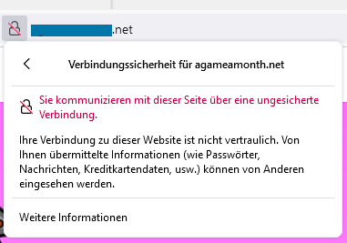 Browser warnen Besucher deutlich, wenn eine Seite ein ungültiges oder gar kein SSL-Zertifikat hat.