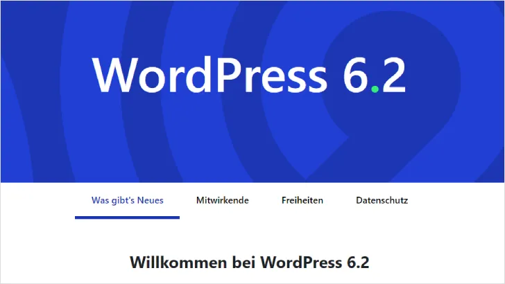 Entdecke die Neuerungen von WordPress 6.2 “Dolphy”