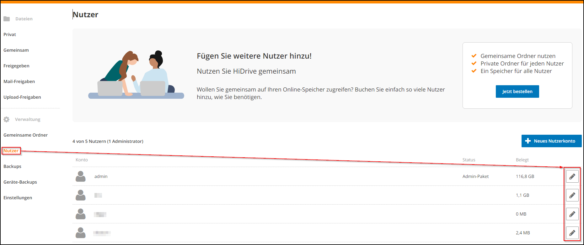 mehrere User mehrere User