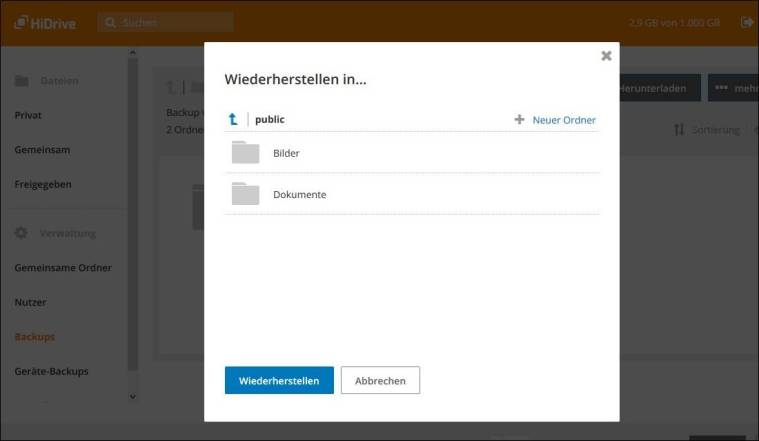 hidrive-backupcontrol-element-wiederherstellen-in
