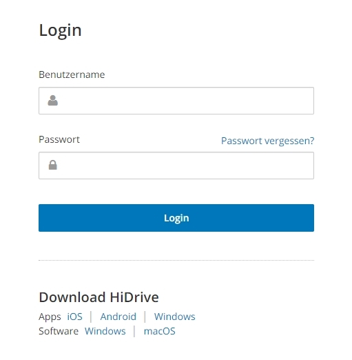 hidrive login hidrive login