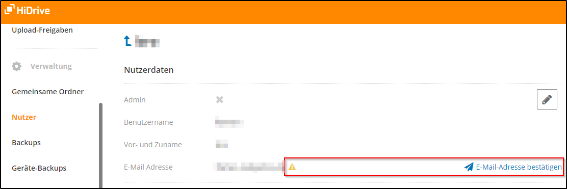 Mail bestätigen Mail bestätigen