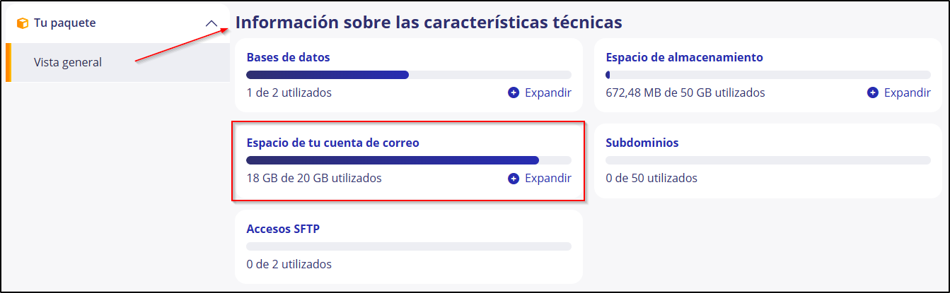 correo flexible 06 Caracteristicas tecnicas