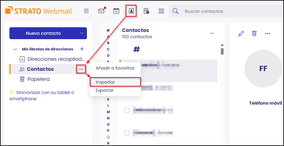 Webmail-Contactos-Importar Webmail-Contactos-Importar
