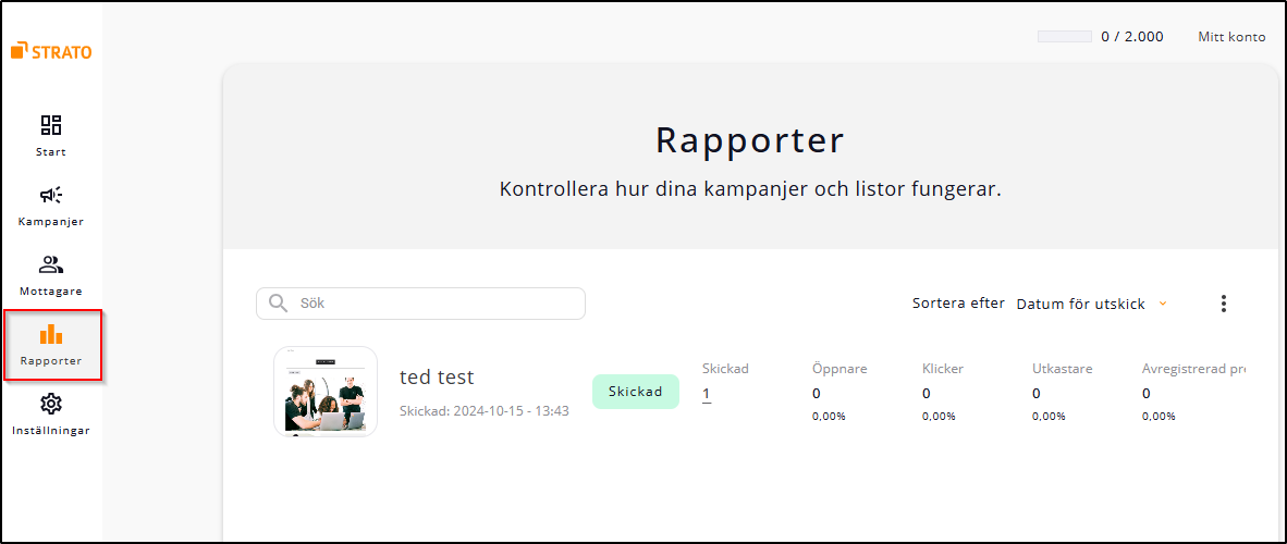 Rapporter Rapporter