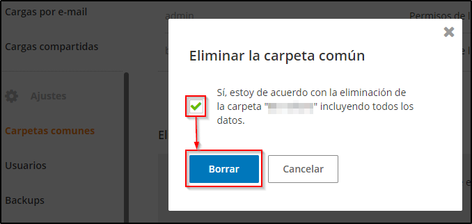eliminar una carpeta compartida 2 eliminar una carpeta compartida 2