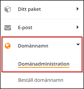 Domänadministration Domänadministration