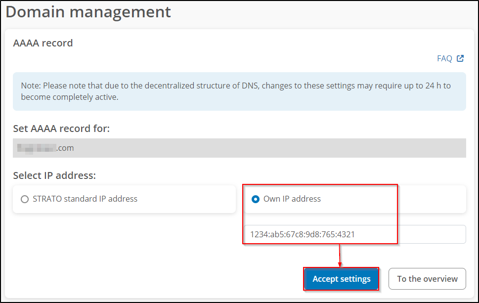 AAAA-record AAAA-record