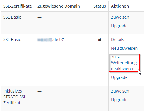 SSL erzwingen gesichert SSL erzwingen gesichert