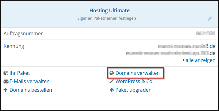 Paketuebersicht