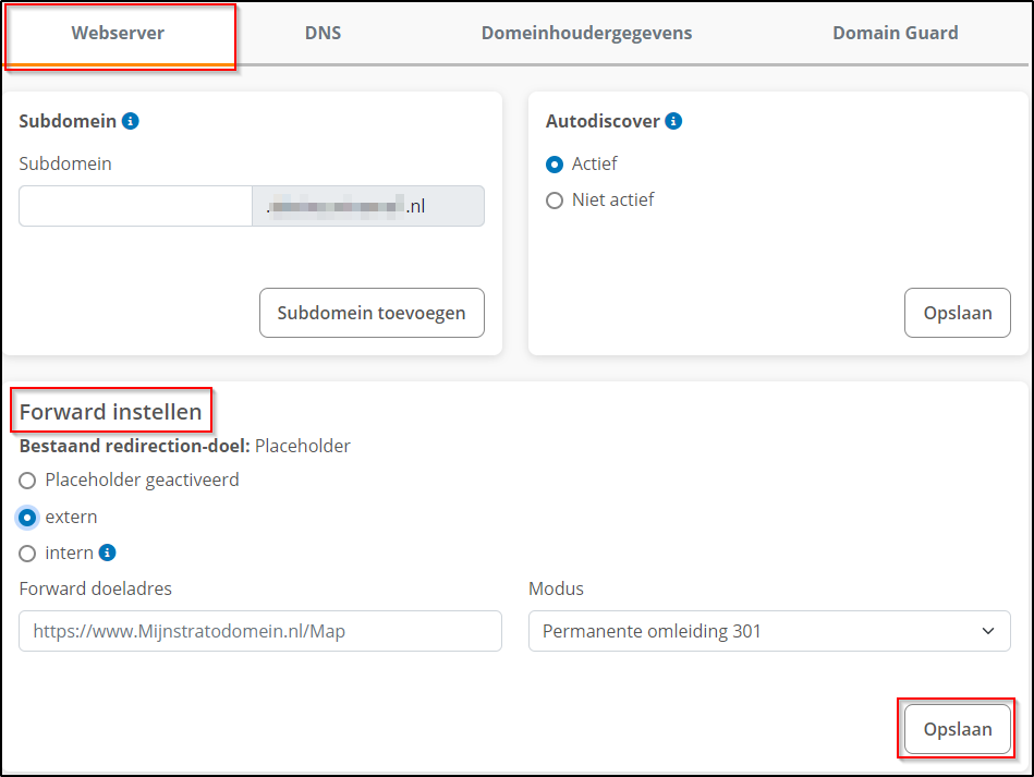 SKL_Forward_instellen SKL_Forward_instellen