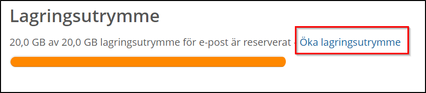 lagringsutrymme lagringsutrymme