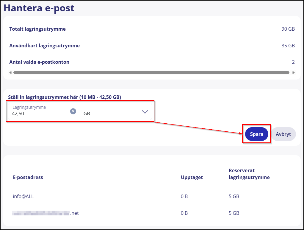 flexibla e-postutrymmet 04 Spara