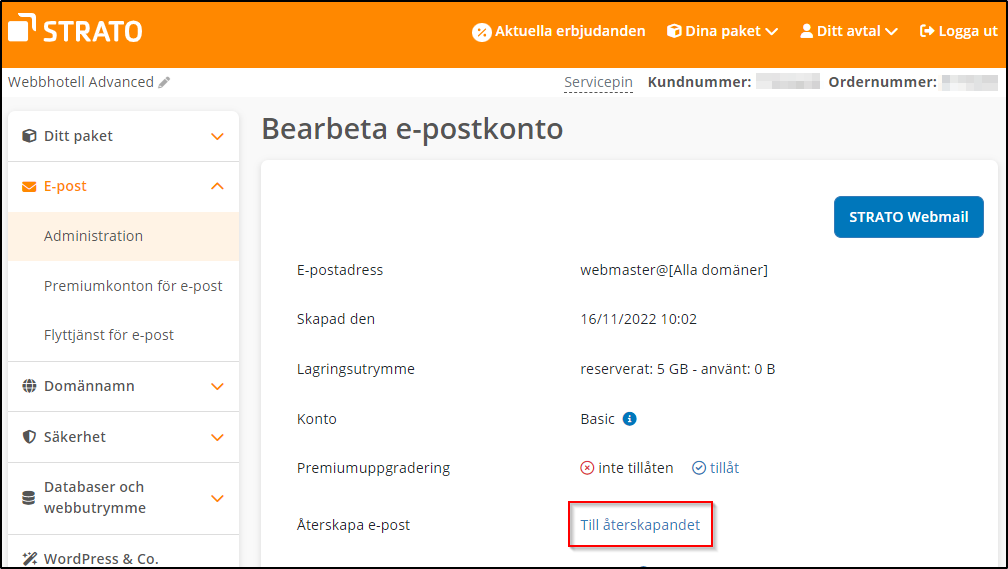 Till aterskapandet Till aterskapandet