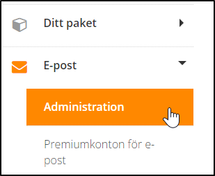e-postadministrationen e-postadministrationen