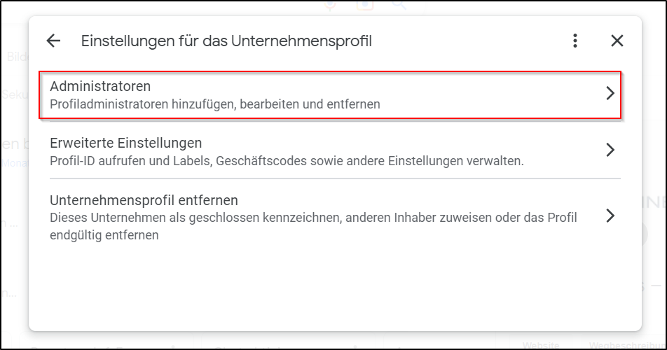 Administratoren Administratoren
