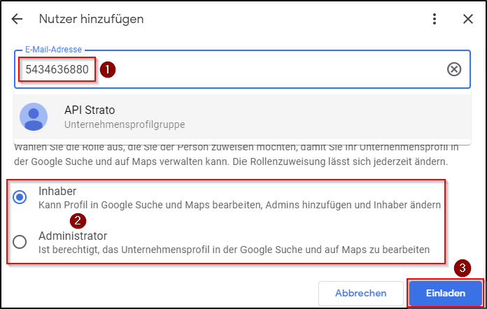 API STRATO verbinden API STRATO verbinden