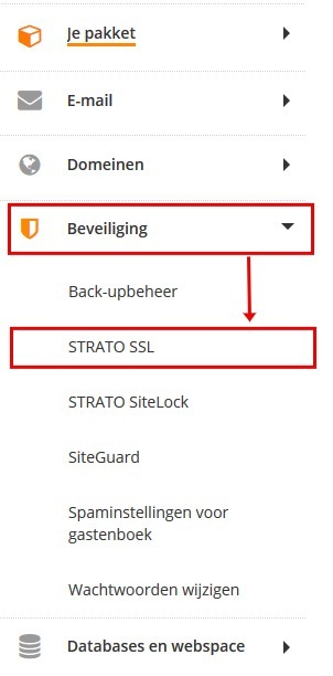 Klantenlogin STRATO SSL Klantenlogin STRATO SSL