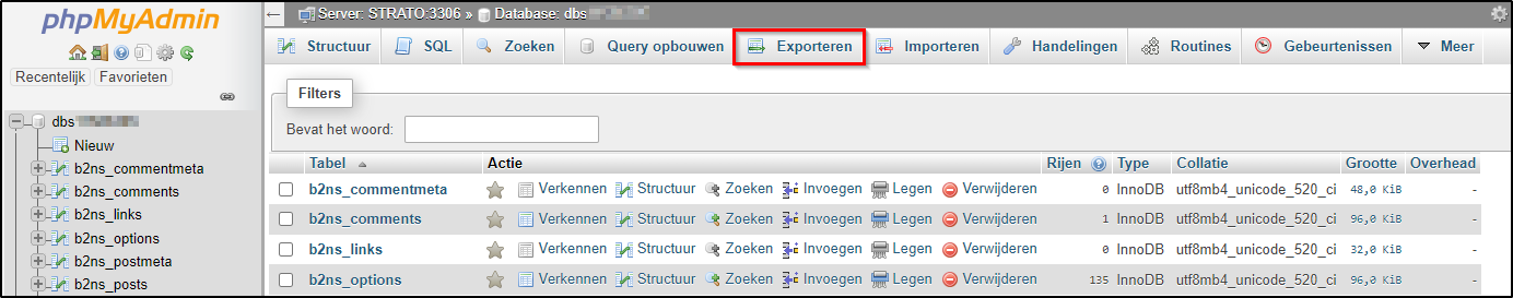 exporteren exporteren