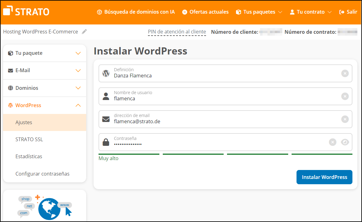 WordPress Instalacion WordPress Instalacion