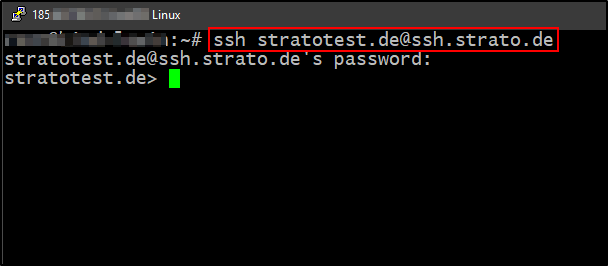 Kommandozeile command_line