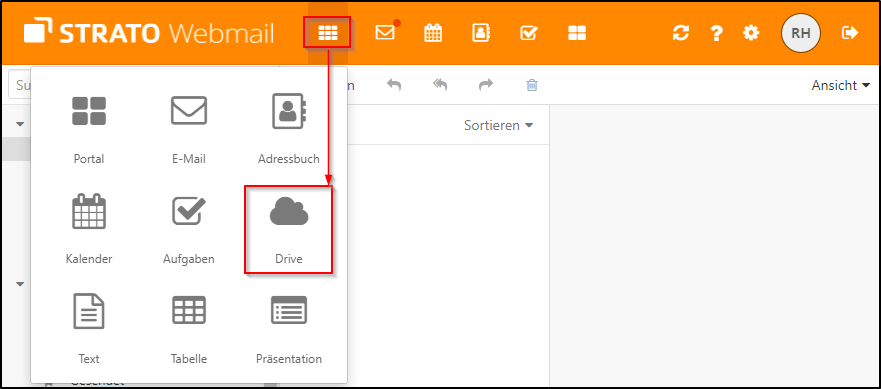 Webmail Drive