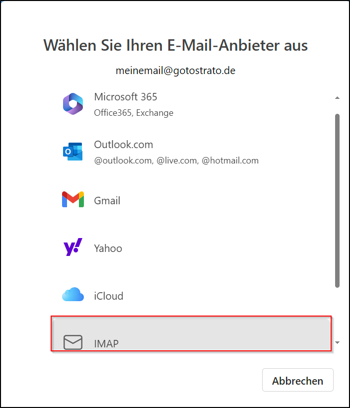 Outlook einrichten 02 Outlook einrichten 02