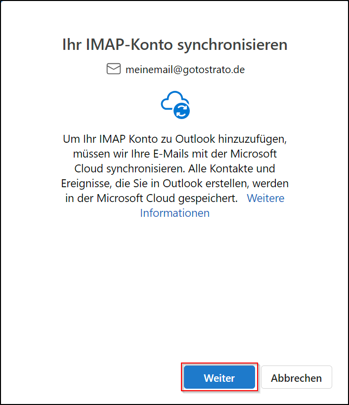 Outlook einrichten 04 Outlook einrichten 04