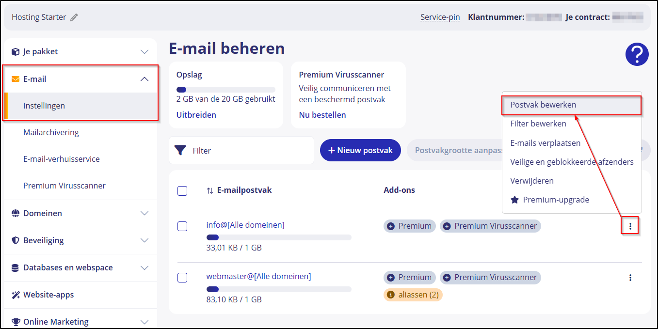 flexibele email 01 e-mailbeheer