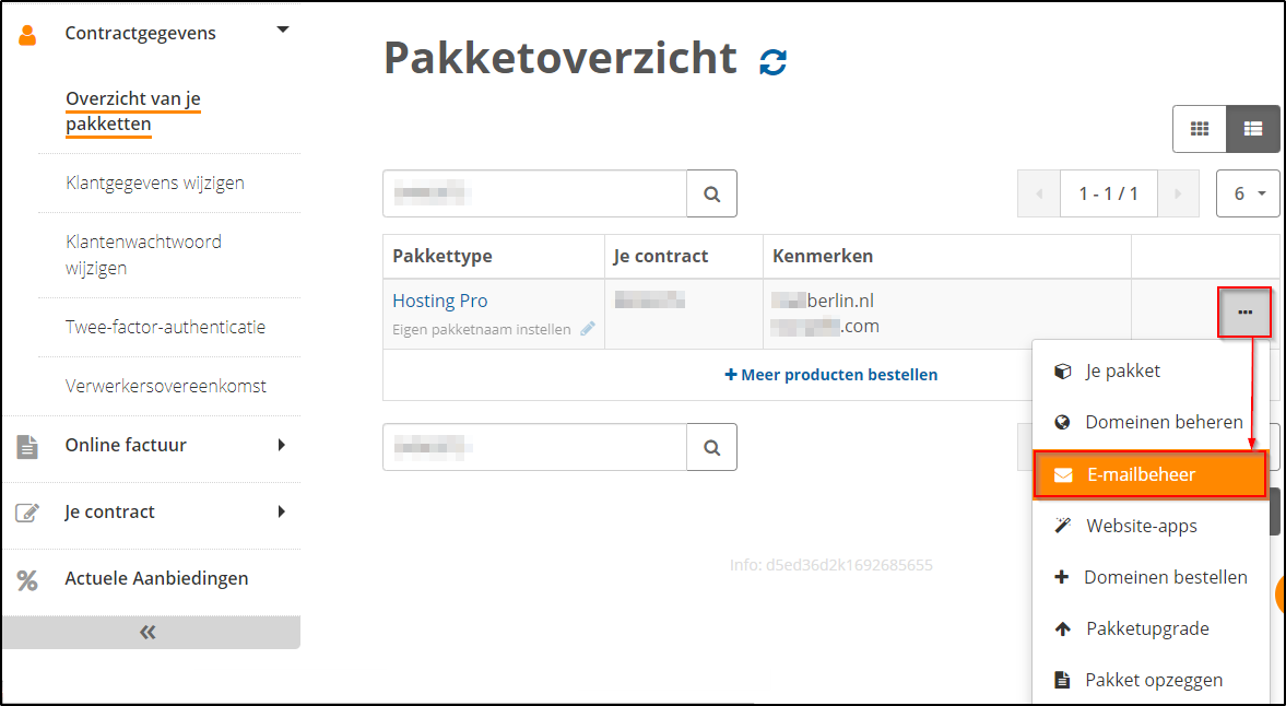 E-mailbeheer E-mailbeheer